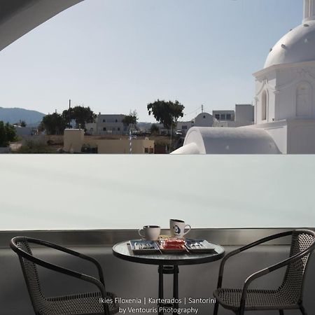 Ikies Santo Filoxenia Apartments カルテラドス エクステリア 写真