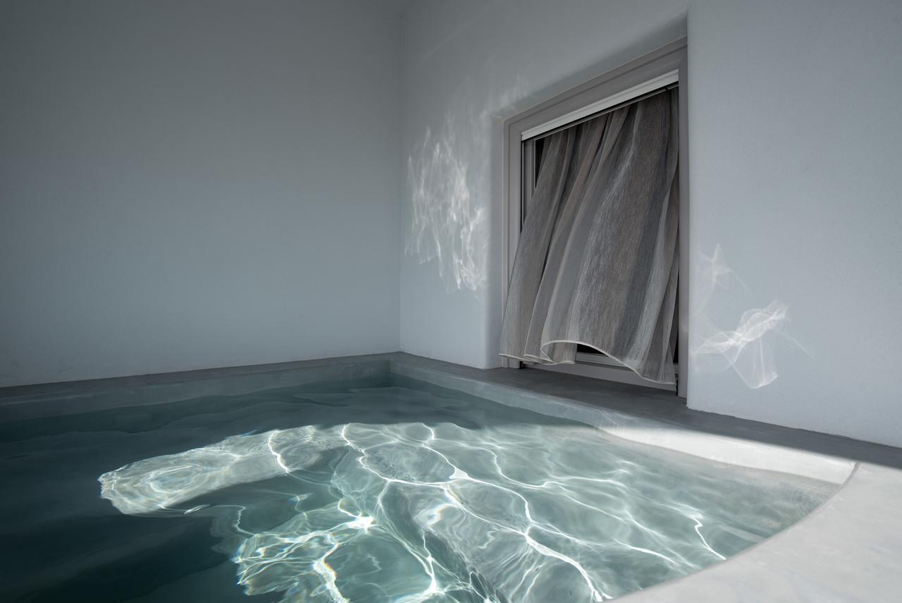 Ikies Santo Filoxenia Apartments カルテラドス エクステリア 写真