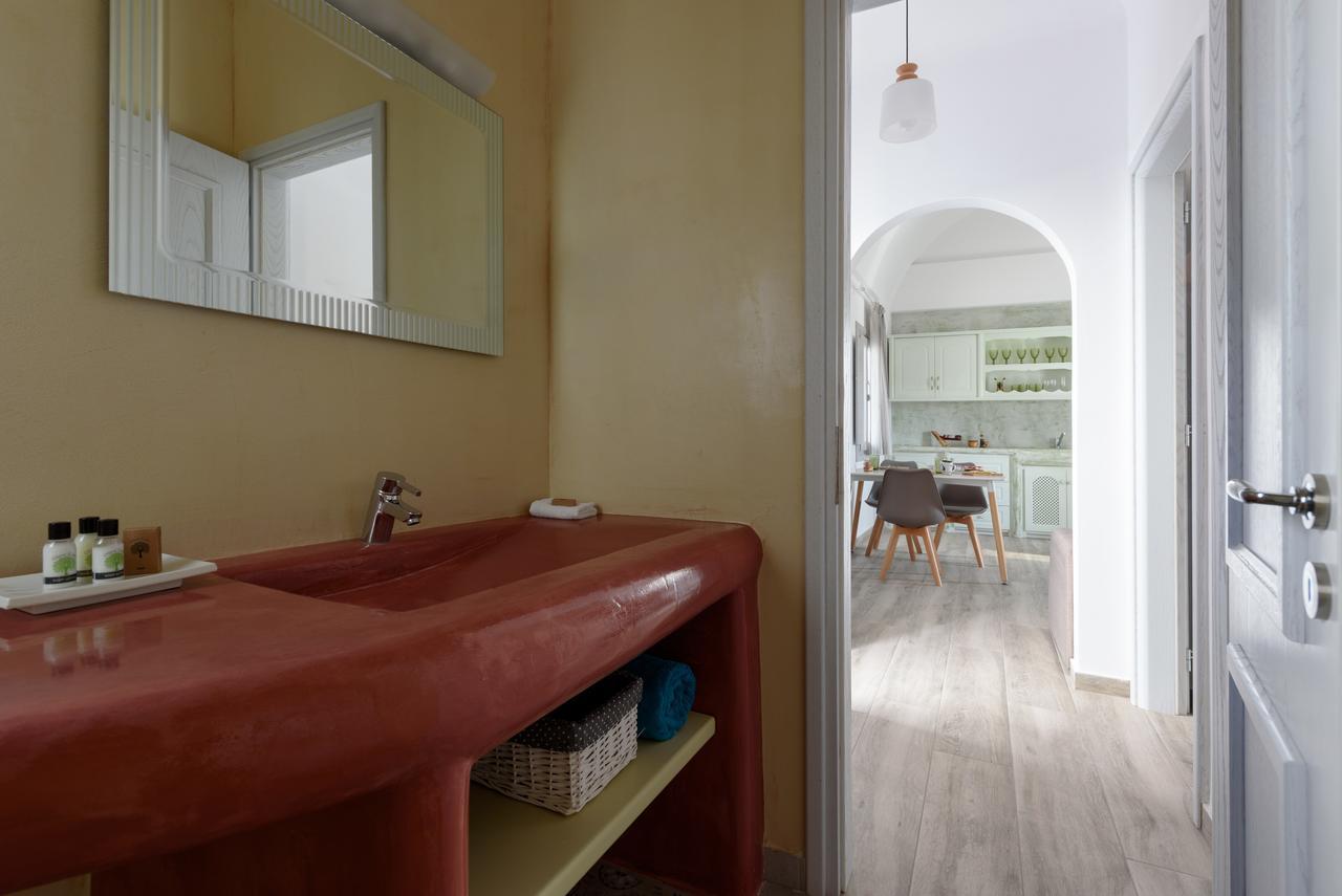 Ikies Santo Filoxenia Apartments カルテラドス エクステリア 写真