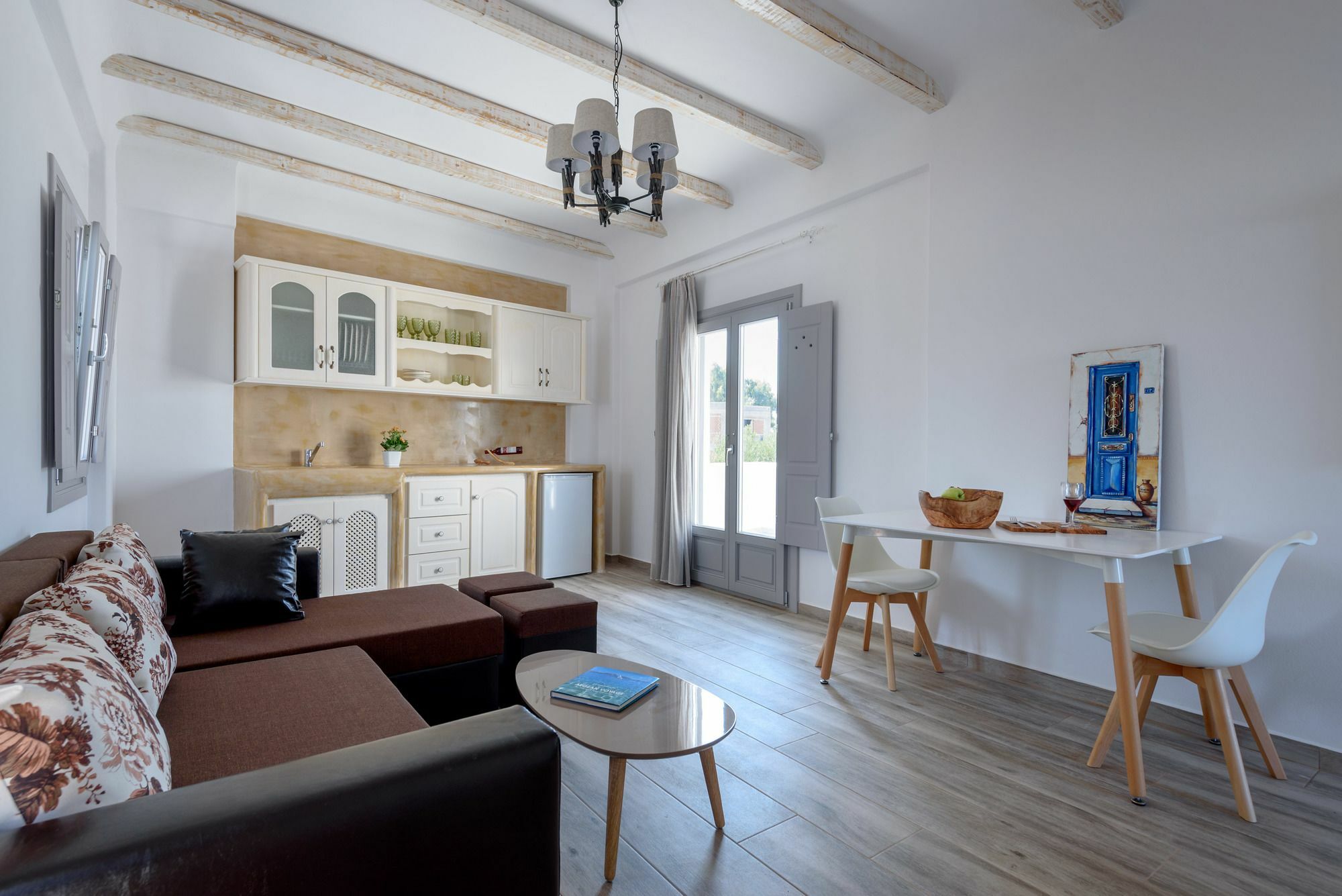 Ikies Santo Filoxenia Apartments カルテラドス エクステリア 写真