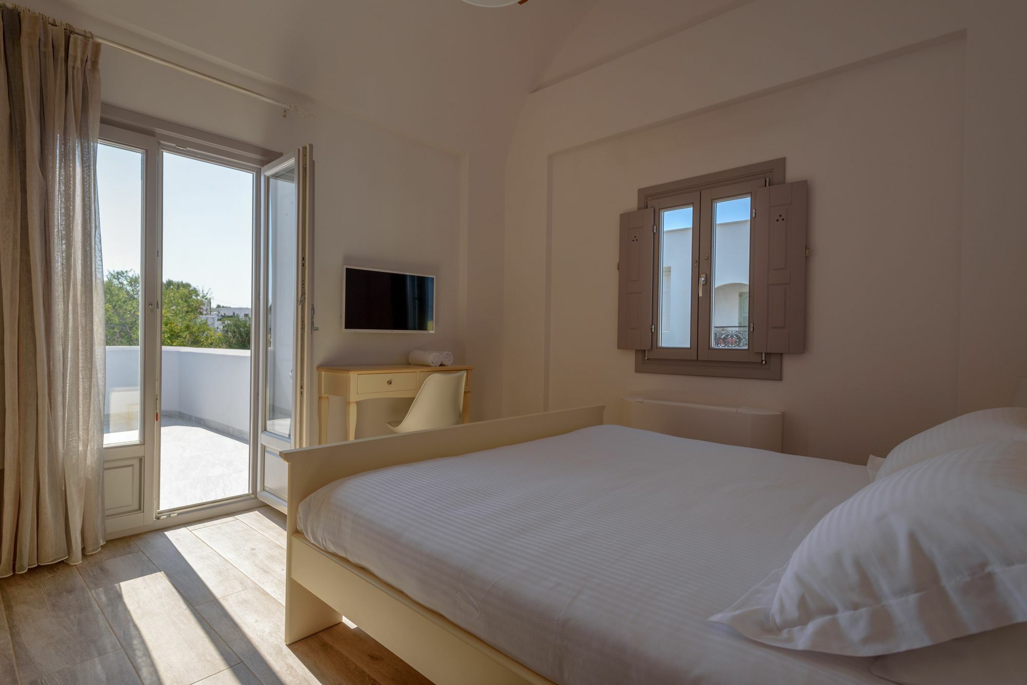 Ikies Santo Filoxenia Apartments カルテラドス エクステリア 写真