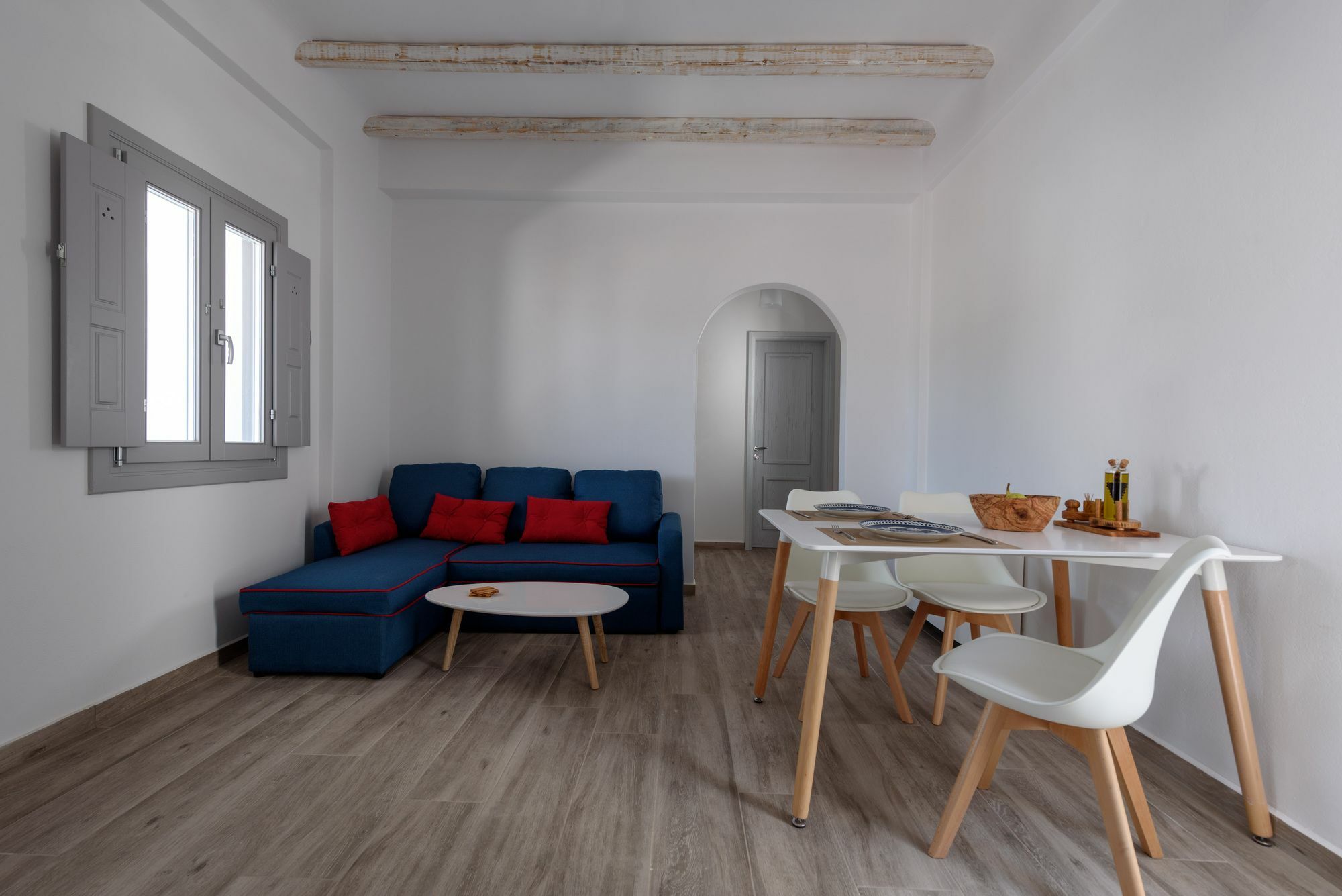 Ikies Santo Filoxenia Apartments カルテラドス エクステリア 写真